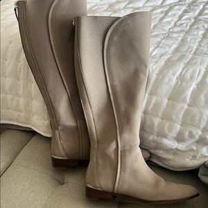 Louise et Cie Beige Over the Knee Boots